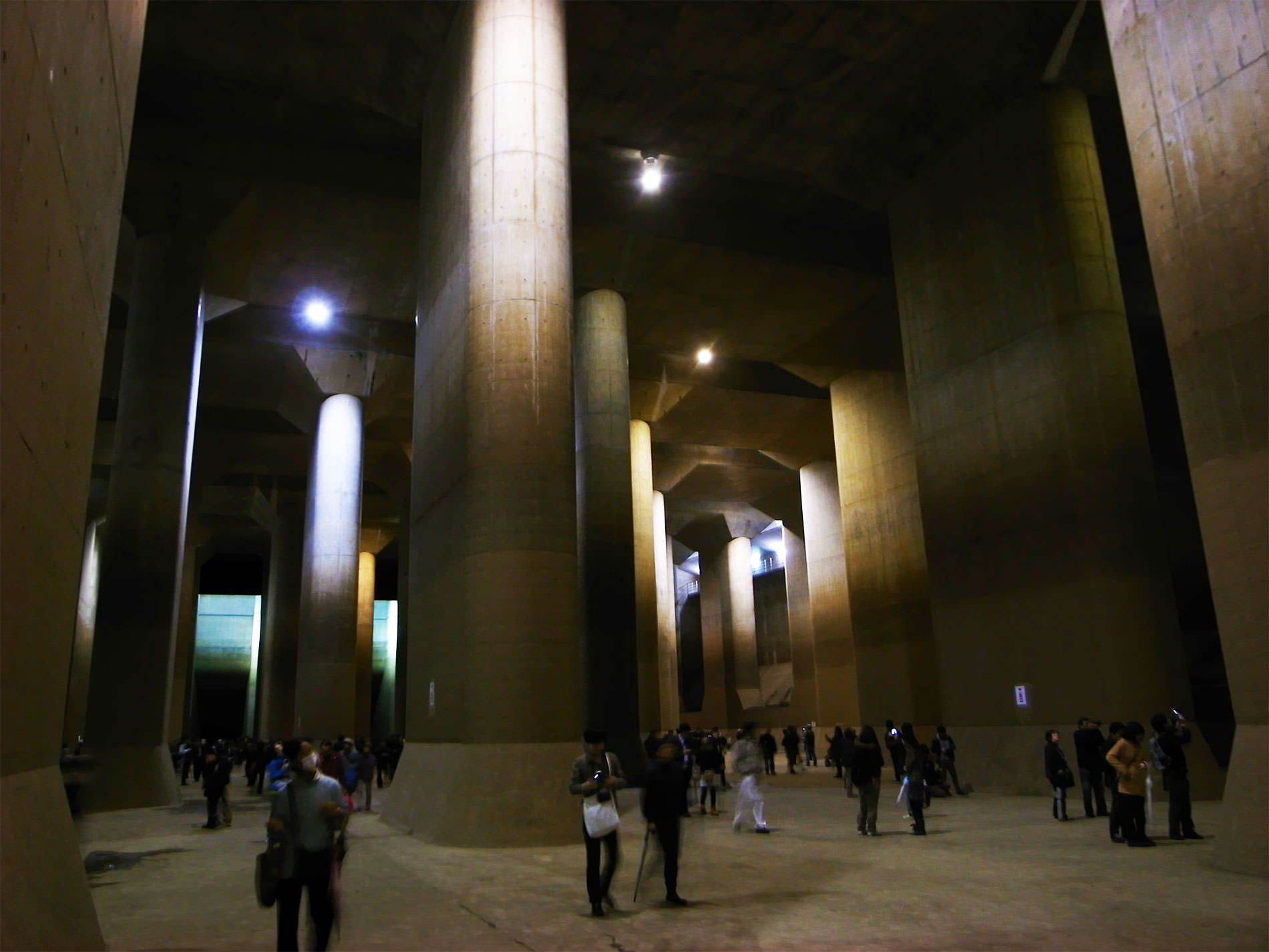 首都圏外郭放水路 / 庄和排水機場見学 / 2015年11月