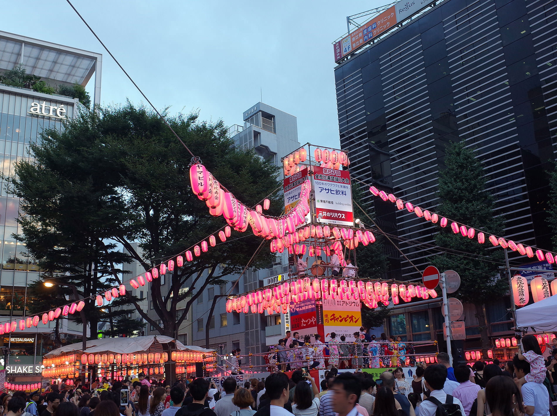恵比寿駅前盆踊り / 2019