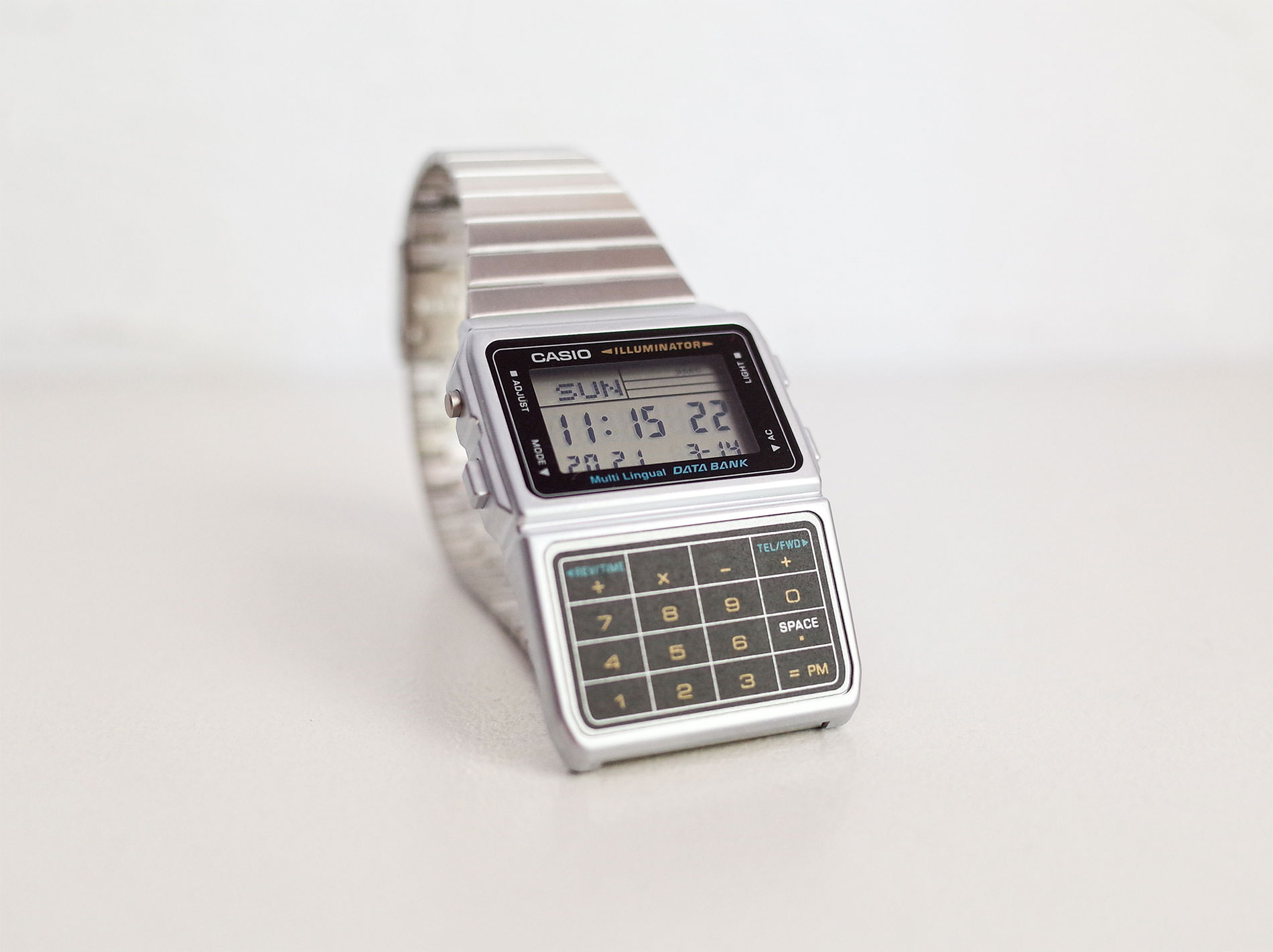 CASIO カシオ | DATABANK | カリキュレーター DBC-611-1 / CASIO DATABANK Calculator Silver DBC-611-1 2021