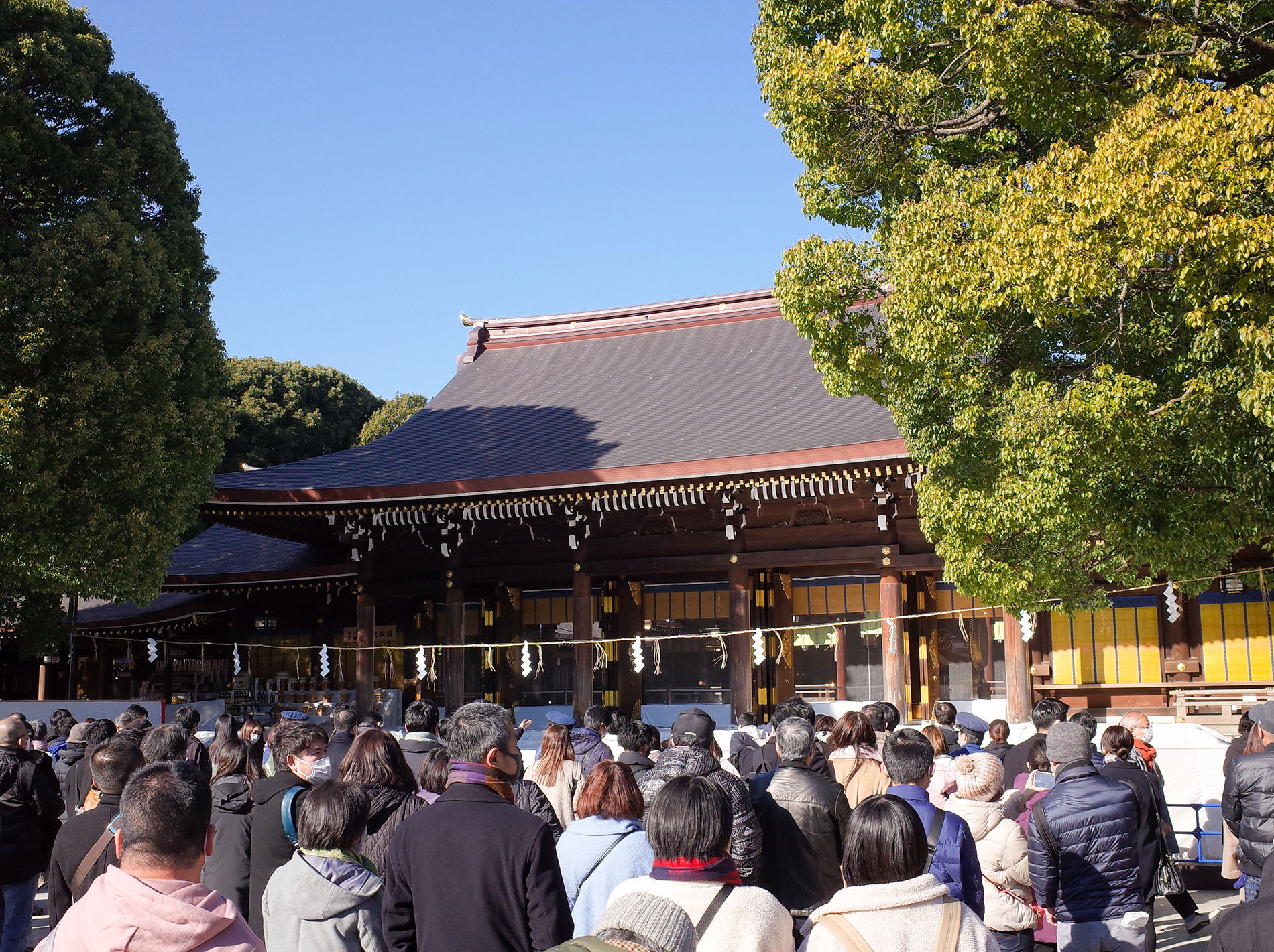 初詣 2022 / The first Tokyo's shrine visit of 2022