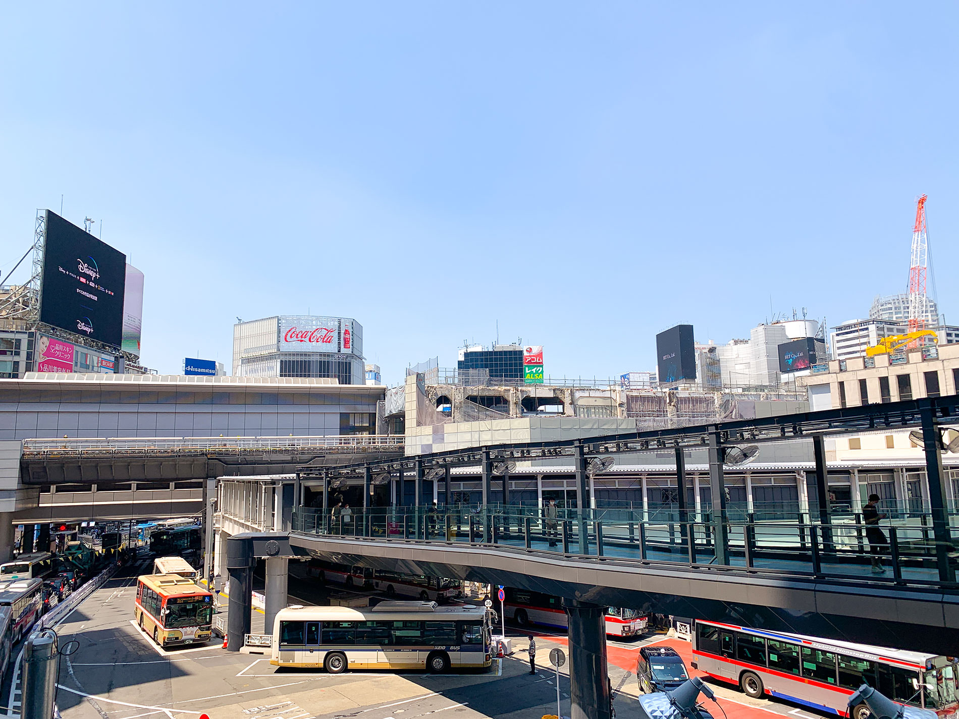 東急東横店解体 / 渋谷駅前再開発 / 2022年夏 // Demolition of Tokyu Toyoko Store / Redevelopment in front of Shibuya Station / Summer 2022